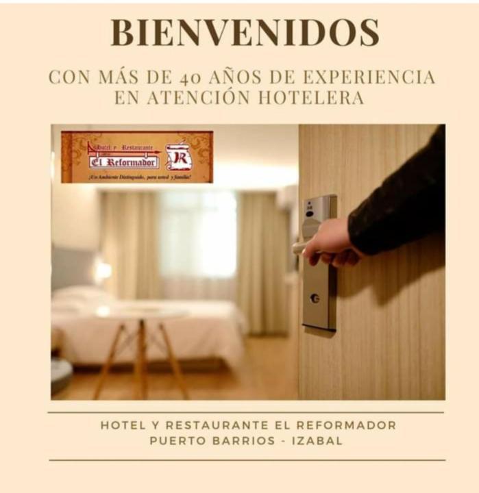 Hotel El Reformador Пуэрто-Барриос Экстерьер фото